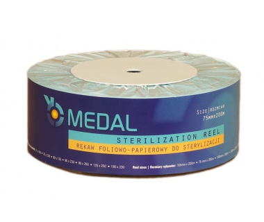 Sterilizacinė juosta 75 mm X 200 m